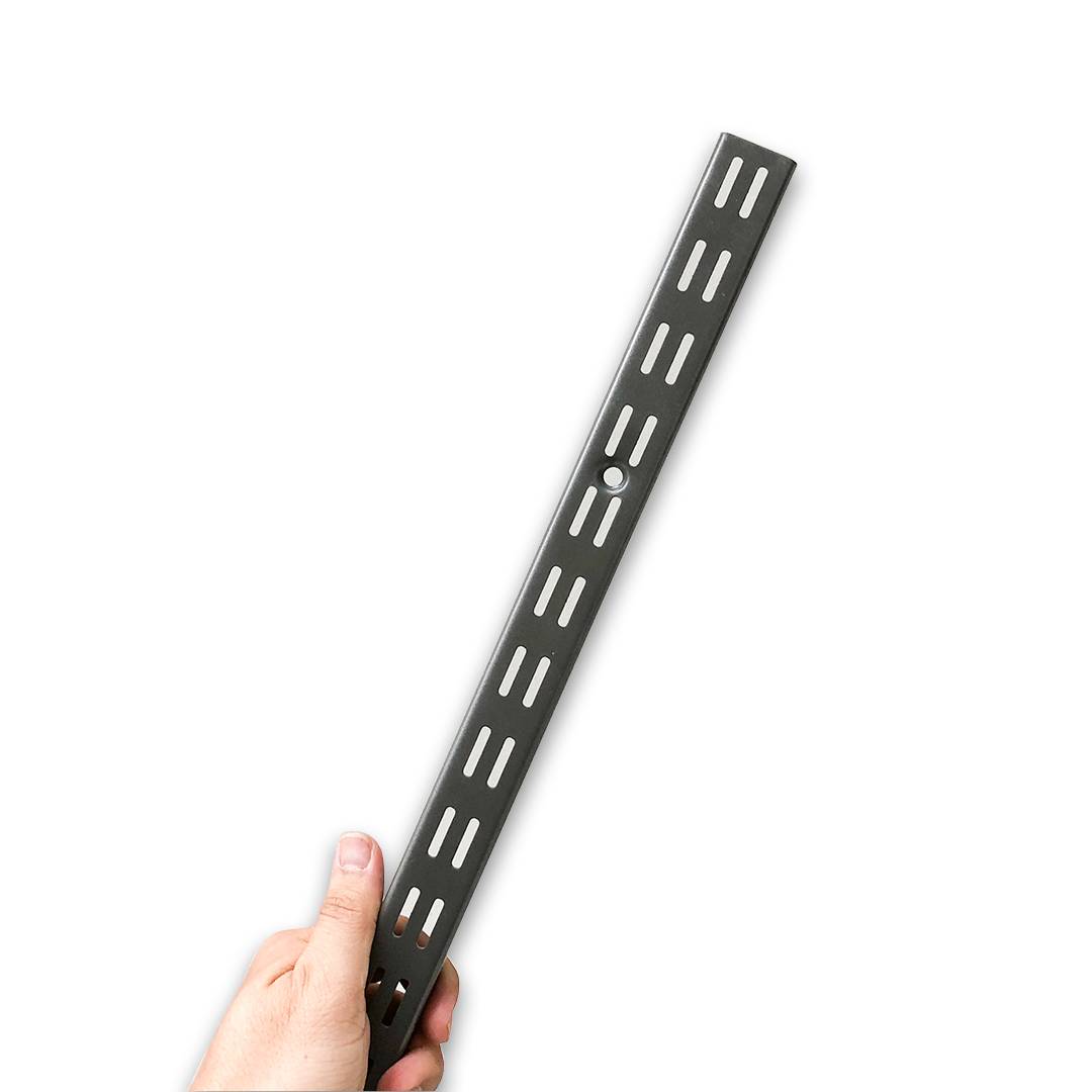 Bộ 4 Thanh Ray Tường Lỗ Đôi SMLIFE Railshelf H60 - Phụ Kiện Thành Phần Để Lắp Hệ Kệ Ray Tường Railshelf
