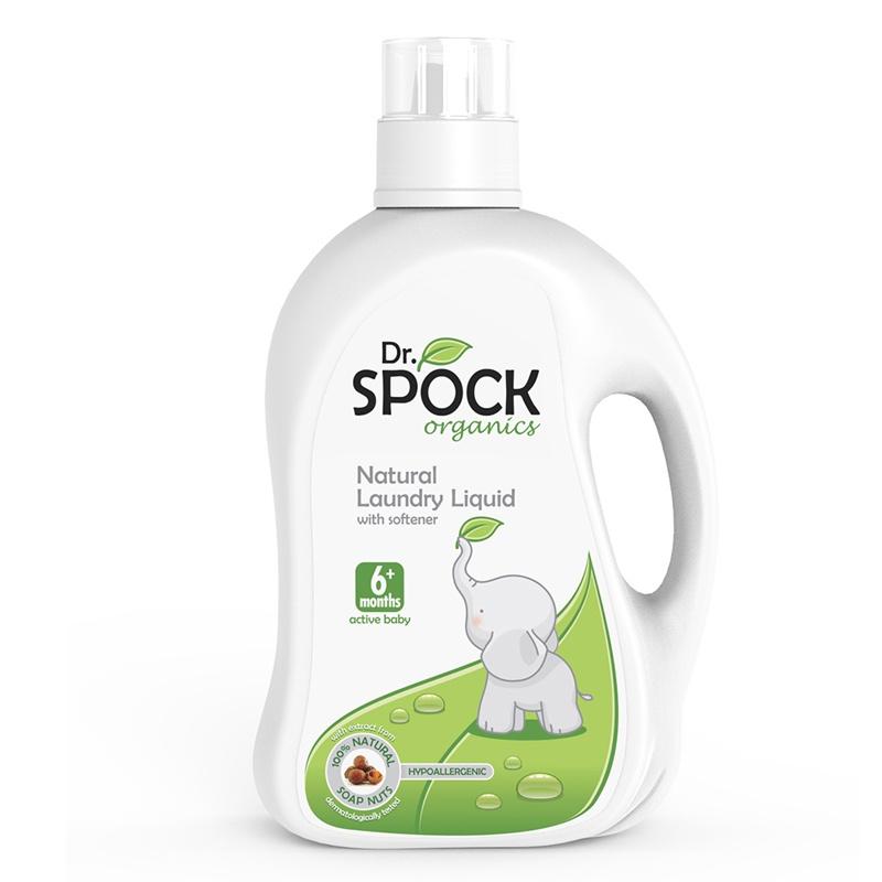 Nước giặt xả thiên nhiên Dr. Spock Organics (6M+)_2000ml