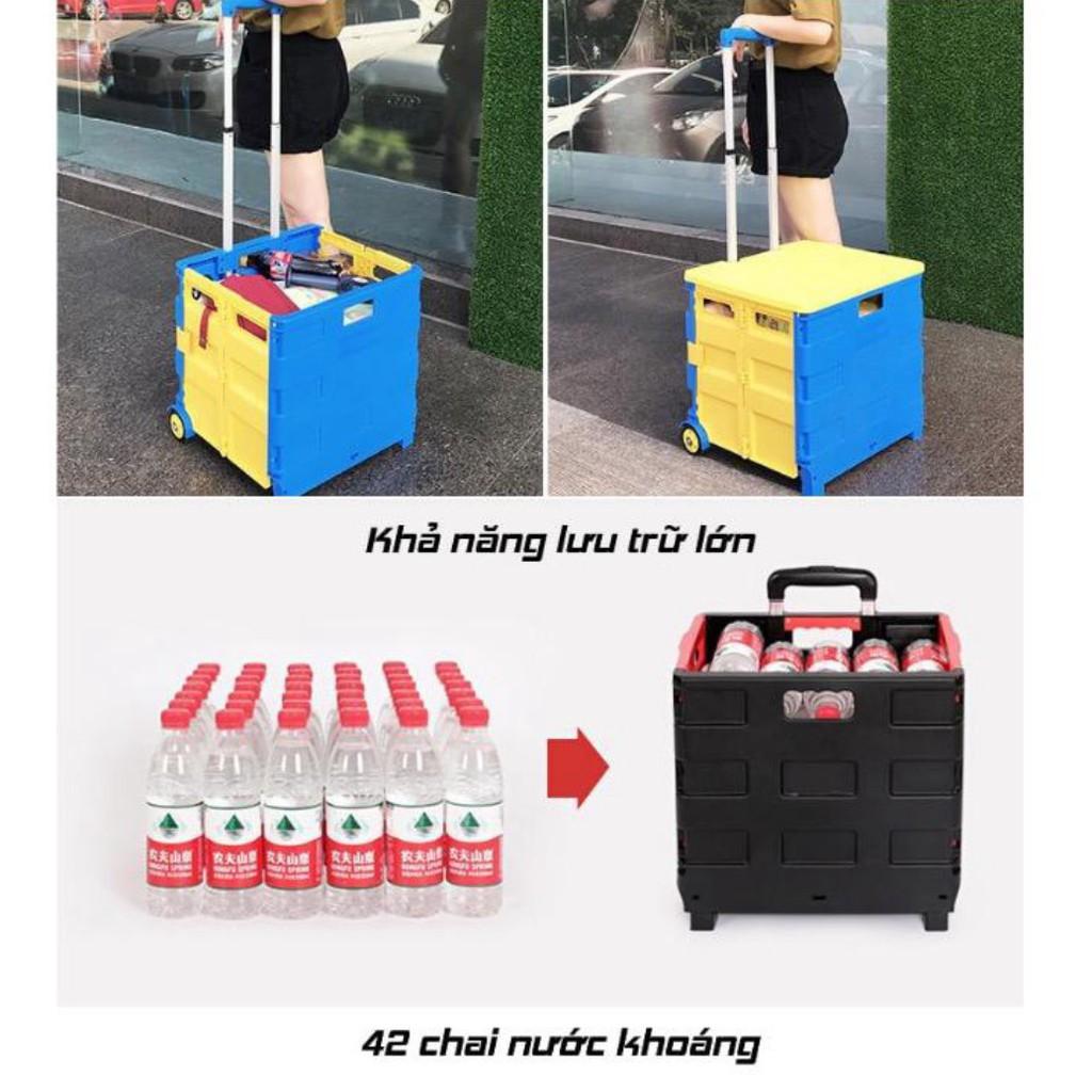 Xe kéo đa năng,khả năng chứa đồ, gấp gọn thông minh