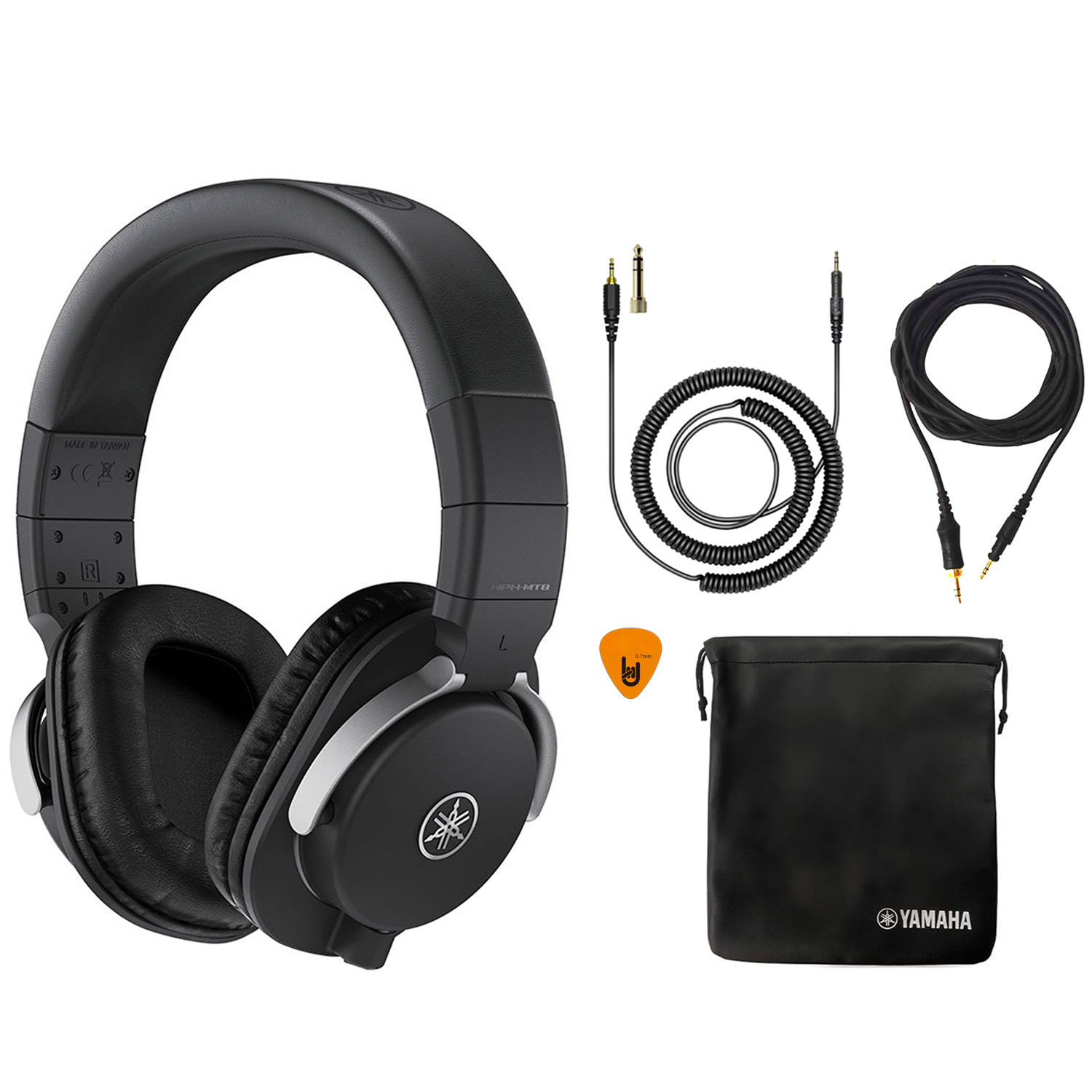 Yamaha HPH-MT8 Tai nghe kiểm âm Studio Monitor Headphones Closed HPH MT8 Hàng Chính Hãng - Kèm Móng Gẩy DreamMaker