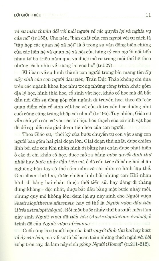 Trần Đức Thảo Tuyển Tập, Tập III (1986-1993)