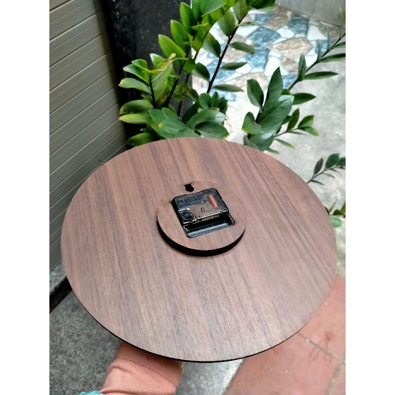 Đồng Hồ Quà Tặng Bằng Gỗ Khắc Logo Nội Dung Theo Yêu Cầu