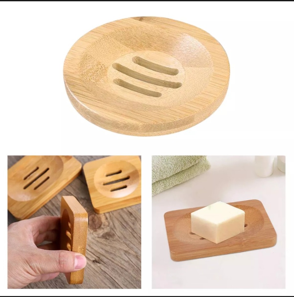 Khay Gỗ Tròn Đựng Xà Phòng, phụ kiện nhà tắm, decor trang trí nhà cửa theo phong cách mộc , truyền thống , gần gũi thiên nhiên