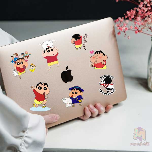 Miếng dán Stickers chủ đề Shin - Cậu bé bút chì