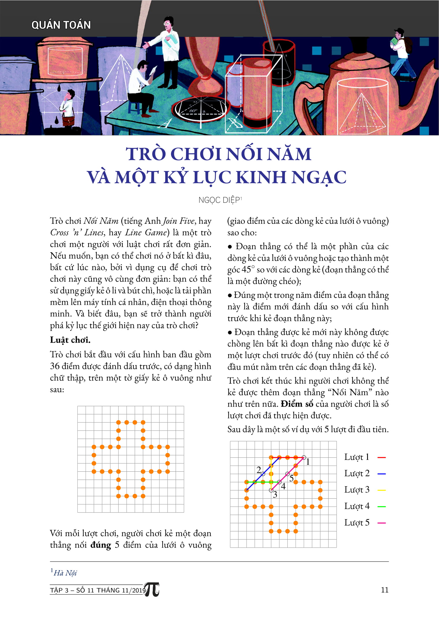 Tạp Chí Pi - Tập 3, Số 11 (Tháng 11/2019)