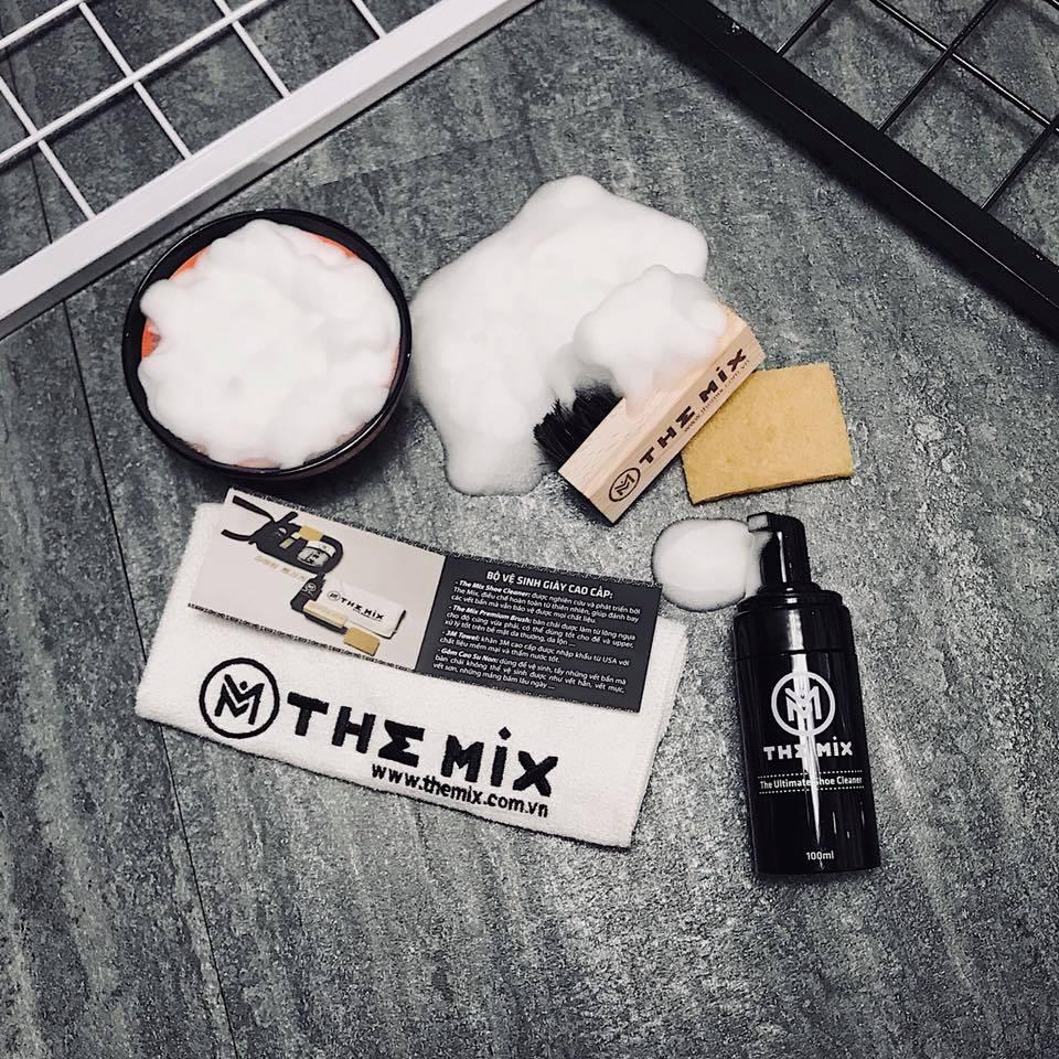 Bộ vệ sinh giày, tẩy trắng giày cao cấp - The Mix - Làm sạch & tẩy trắng cho giày thể thao