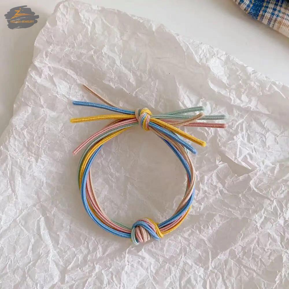 Thun buộc tóc đa sắc màu phong cách Hàn Quốc cho nữ - TLJA0031