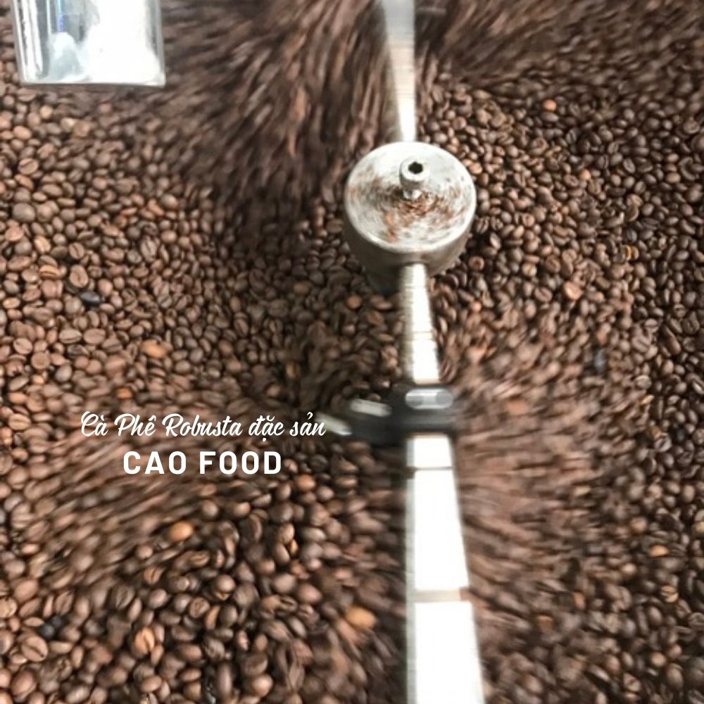 Cà phê Robusta Đaklak CAO FOOD từ 100% hạt cà phê robusta chín - đặc sản chế biến ướt Tây Nguyên cao cấp