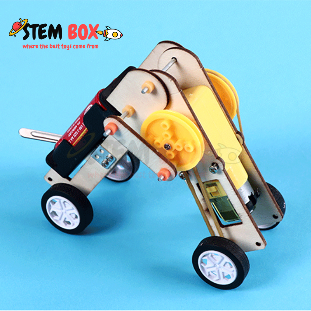 Đồ chơi khoa học bộ lắp ghép mô hình robot kiểu sâu đo - Trò chơi DIY STEM BOX