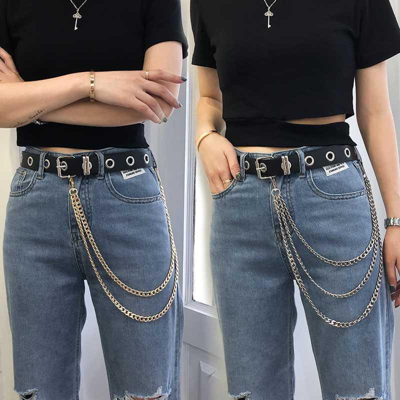 Dây xích đeo quần thời trang Hàn Quốc sành điệu cá tính dành cho nam nữ giá tốt