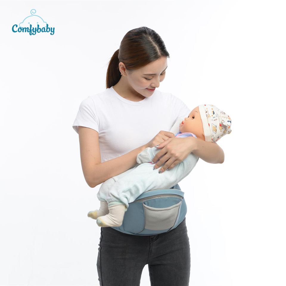 Địu ngồi cao cấp 4 tư thế 2 trong 1 Comfybaby CF818