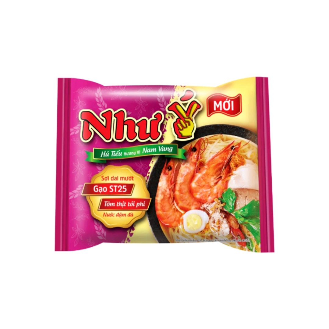  Thùng 30 Gói Hủ Tiếu Nam Vang Như Ý 60g/gói