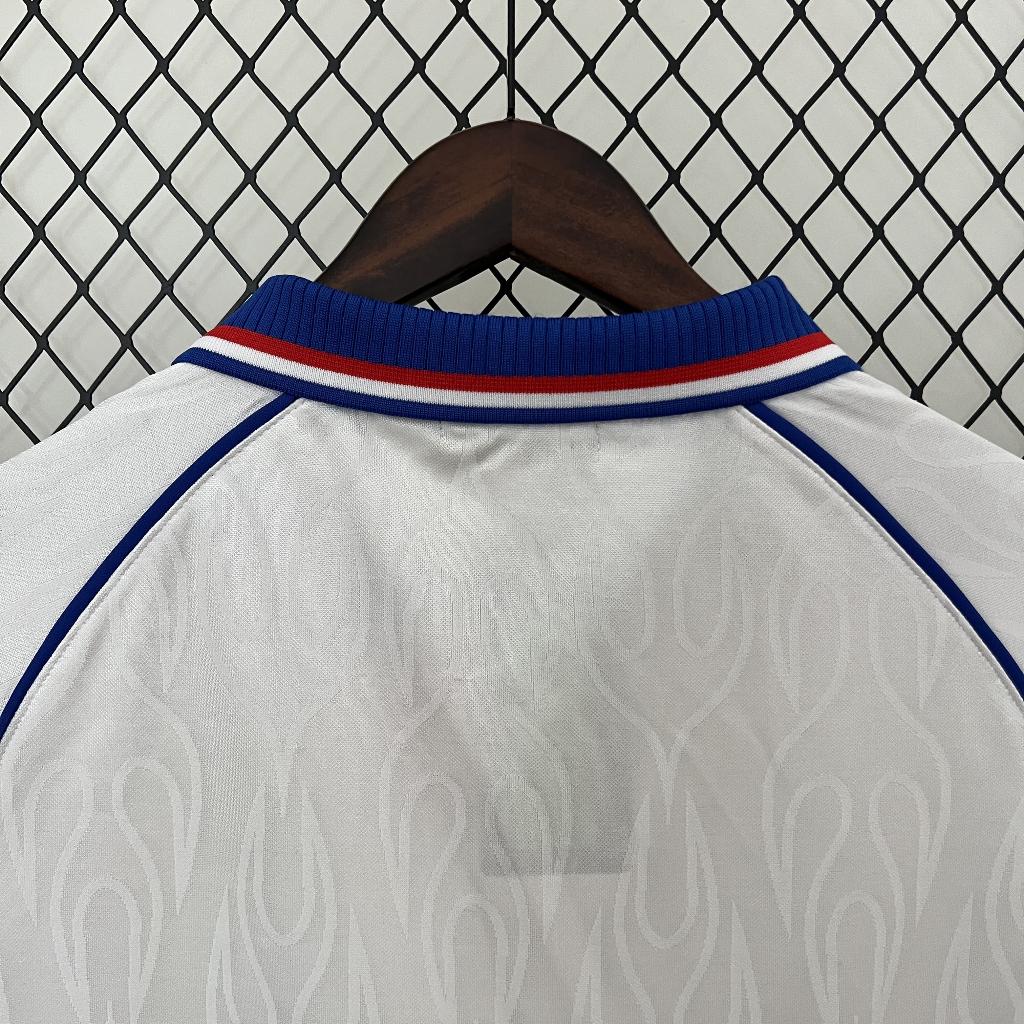 Áo Bóng Đá Retro Tuyển Nhật Bản 1998 - Sân Khách bản cao cấp vải Cotton Polyester