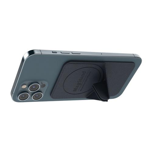 Đế Gắn Switch easy Mag Stand Leather for iPhone 12/ 11 Series giúp gắn vào ốp lưng sạc không dây tiện lợi