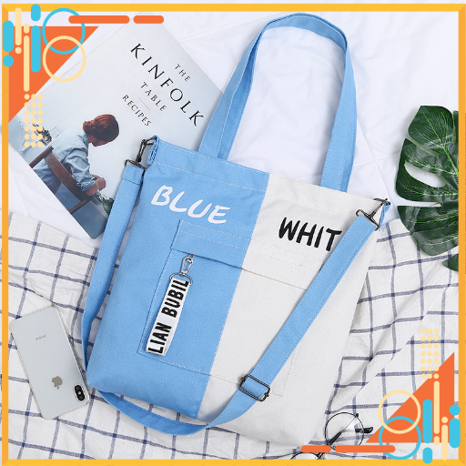 Túi Vải Tote - Túi đeo chéo Cao Cấp Thời Trang Hàn Quốc TVNN207 - Backpackworl HCM