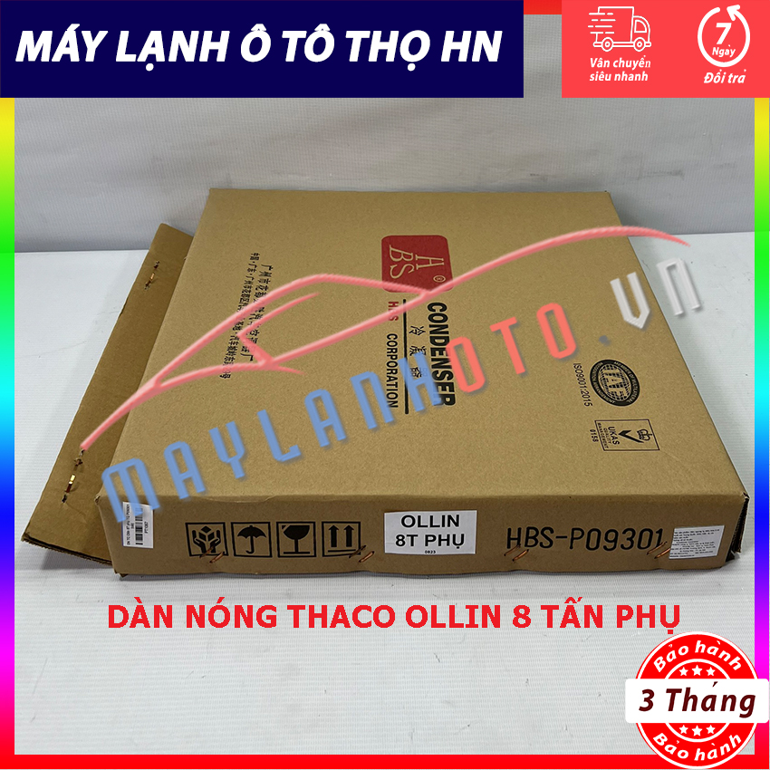 Dàn nóng Thaco Ollin 8 Tấn Hàng HBS Trung Quốc