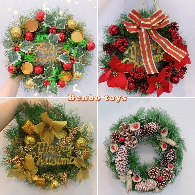 Vòng nguyệt quế trang trí Giáng Sinh, trang trí Noel