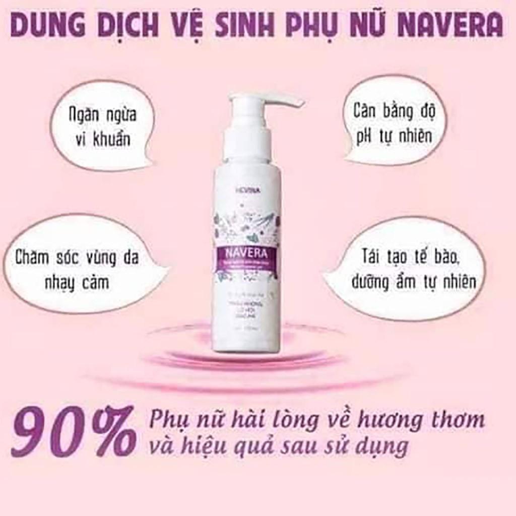 Dung Dịch Vệ Sinh Thảo Dược NAVERA, Từ Lô Hội, Trầu Không, Bạc Hà, Đặc Biệt An Toàn