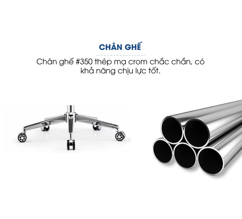 Ghế công thái học Ergonomic GOVI PL36 - Thiết kế gác chân, ngả cố định nhiều vị trí