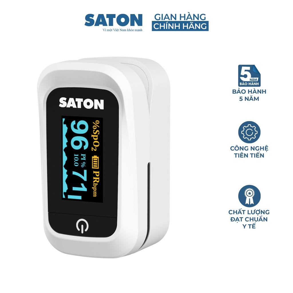 Combo Máy đo huyết áp SATON BSX516 và Máy đo nồng độ Oxy SATON