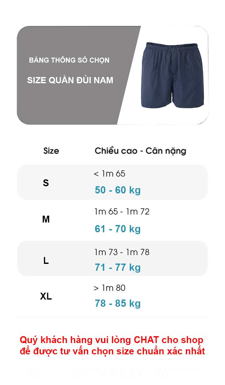 Quần đùi nam Cotton mặc nhà thoải mái thoáng mát JAMANO- 1 Chiếc MÀU NGẪU NHIÊN