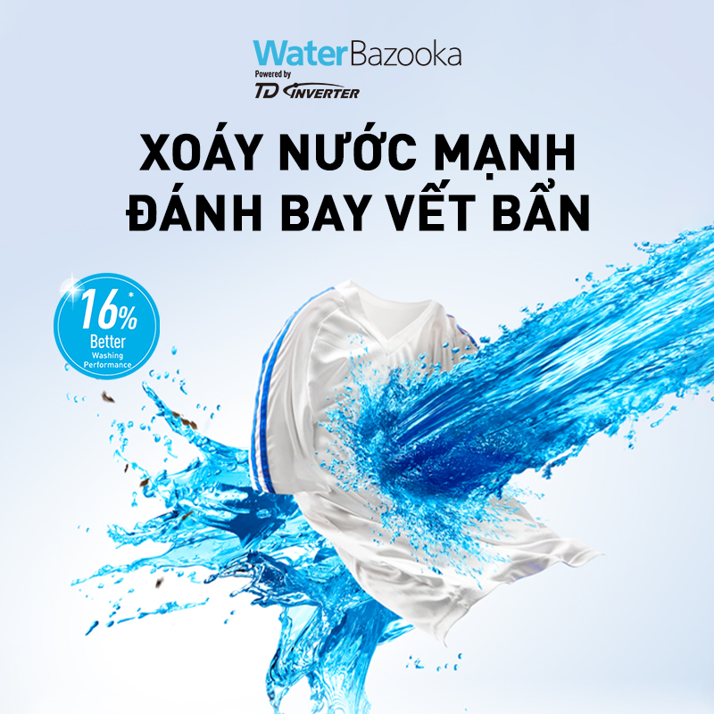 [Lắp đặt trong vòng 24h] Máy Giặt Cửa Trước Panasonic 9.5 Kg NA-FD95V1BRV - Công Suất Xoáy Giặt Nhanh - Hàng chính hãng