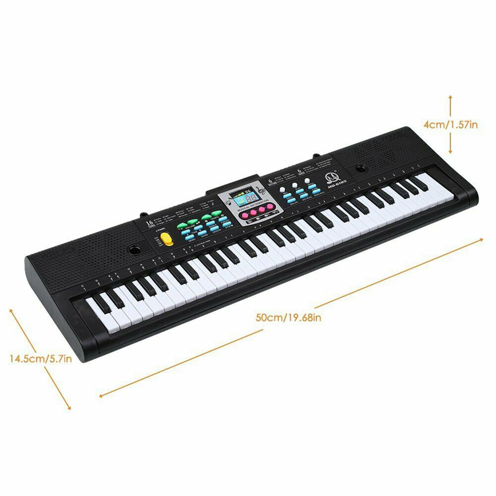 61 Key Digital Music Electronic Keyboard Key Board Electric Piano for Home Stage