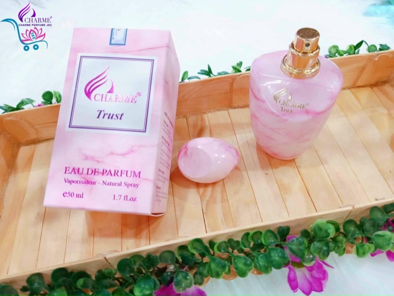 Nước hoa nữ cao cấp, Charme Trust, mùi hương hoa cỏ trái cây, tươi mát, trang nhã, lưu hương lâu, 50ml