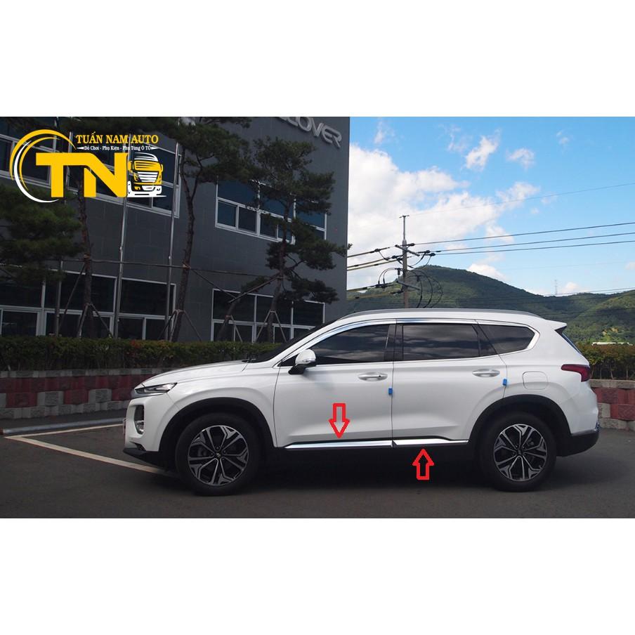 NẸP CHÂN CÁNH CỬA SƯỜN cho XE HYUNDAI SANTAFE 2020, 2019,2018