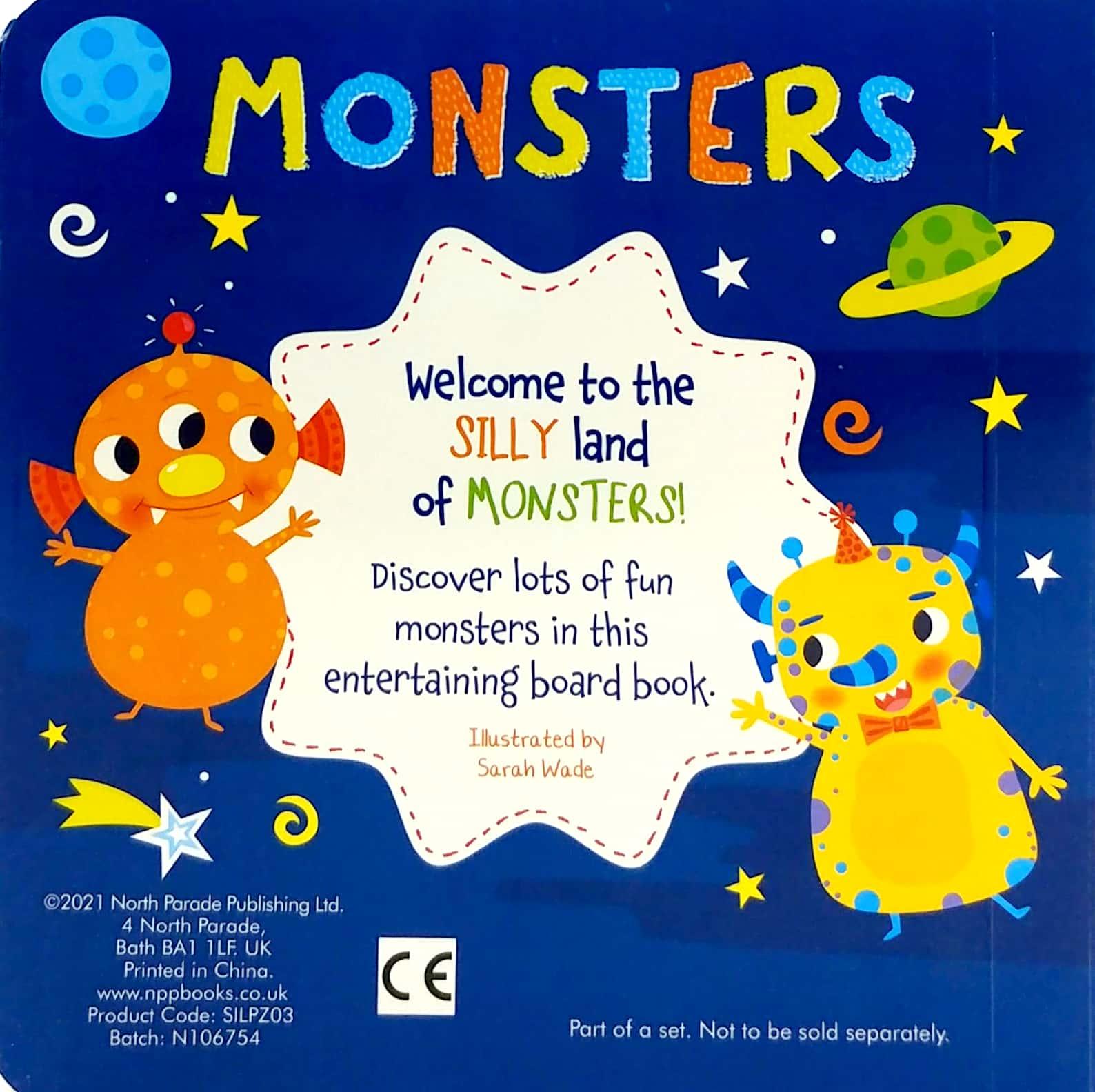 Touch And Feel - Monster Jigsaw Puzzles