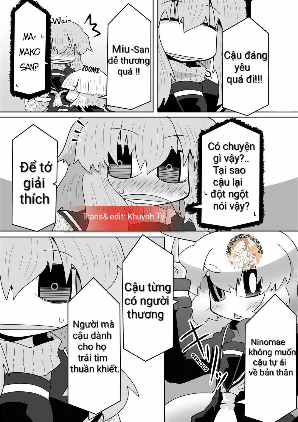 mako-san và hachisuka-kun chapter 14.5 7