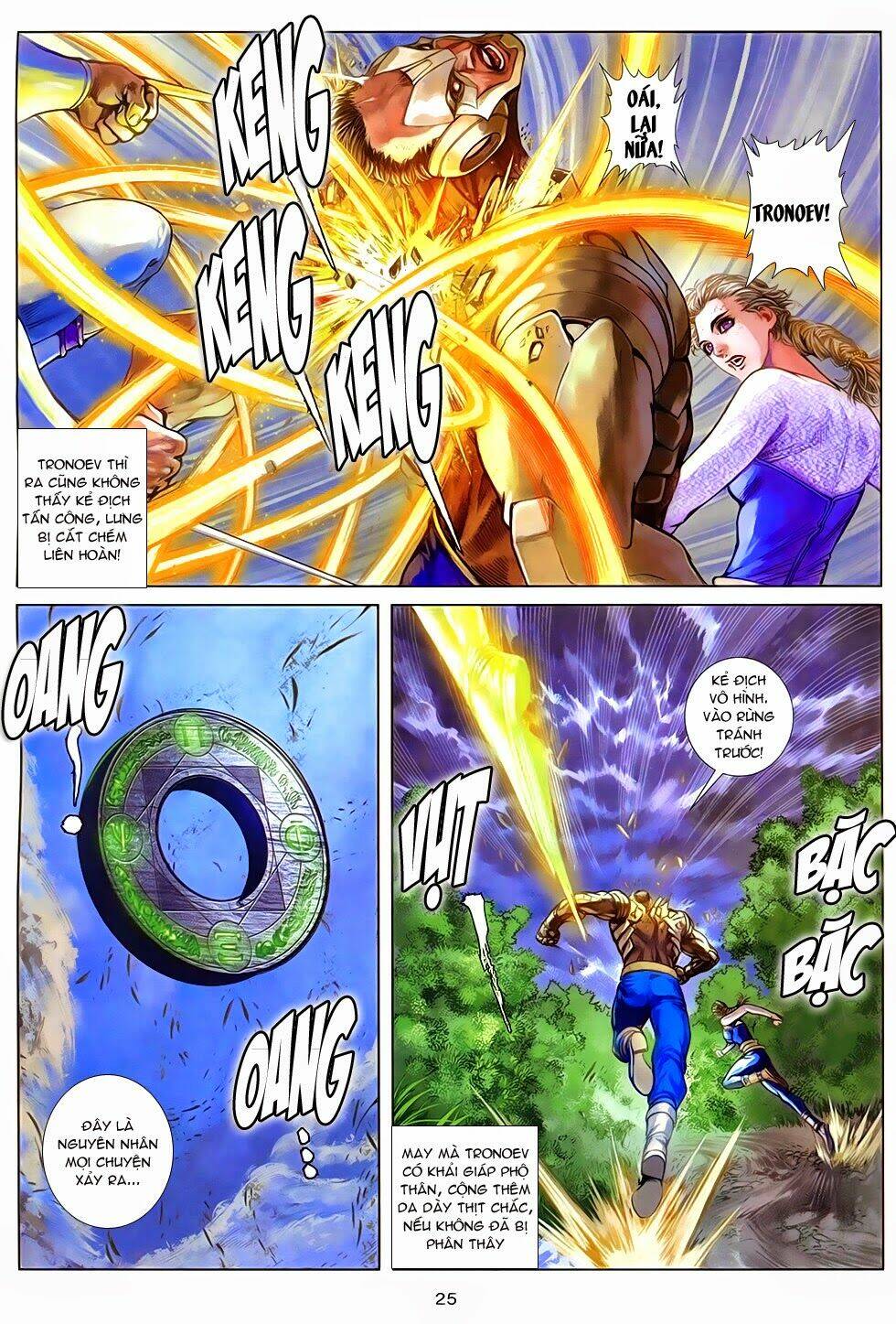 ba động quyền z hadouken zero chapter 11 25