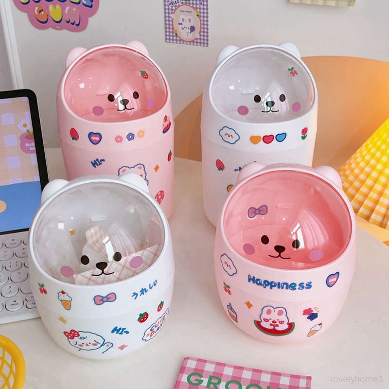 THÙNG RÁC ĐỂ BÀN MINI HÌNH THÚ - HN