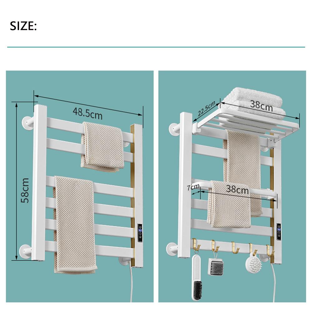 Điện Máy Sấy Khăn Ấm Cắm EU Nhà Thông Minh Giá Treo Khăn Kệ Phụ Kiện Phòng Tắm Cho Phòng Tắm