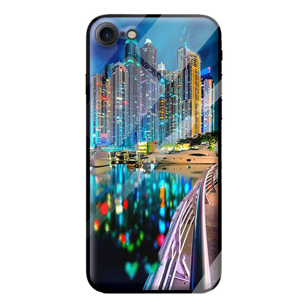 Ốp lưng kính cường lực cho iPhone 8 CẢNH 4 - Hàng chính hãng