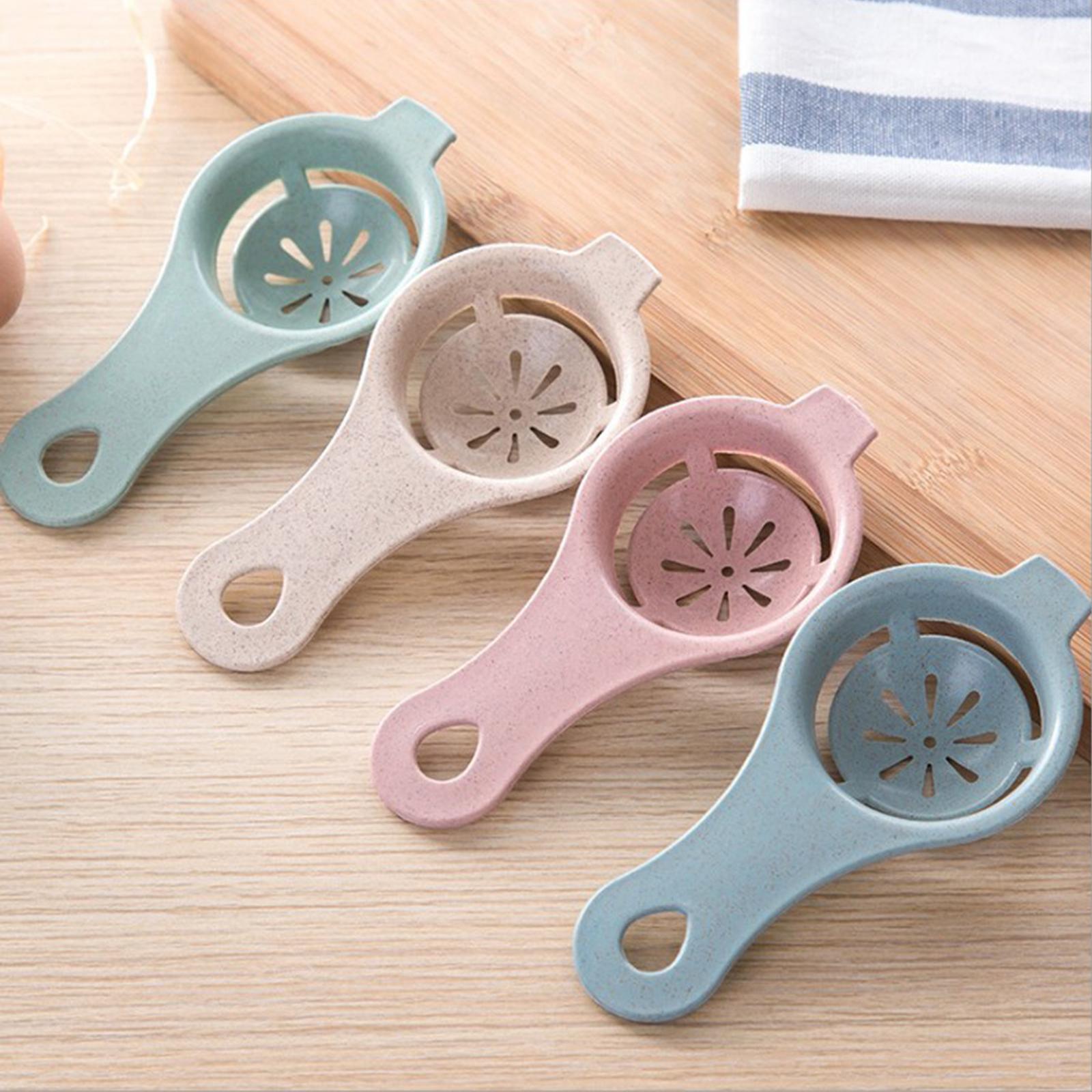 Wheat Straw Egg Yolk Separator Divider Cooking Tool Kitchen Gadget