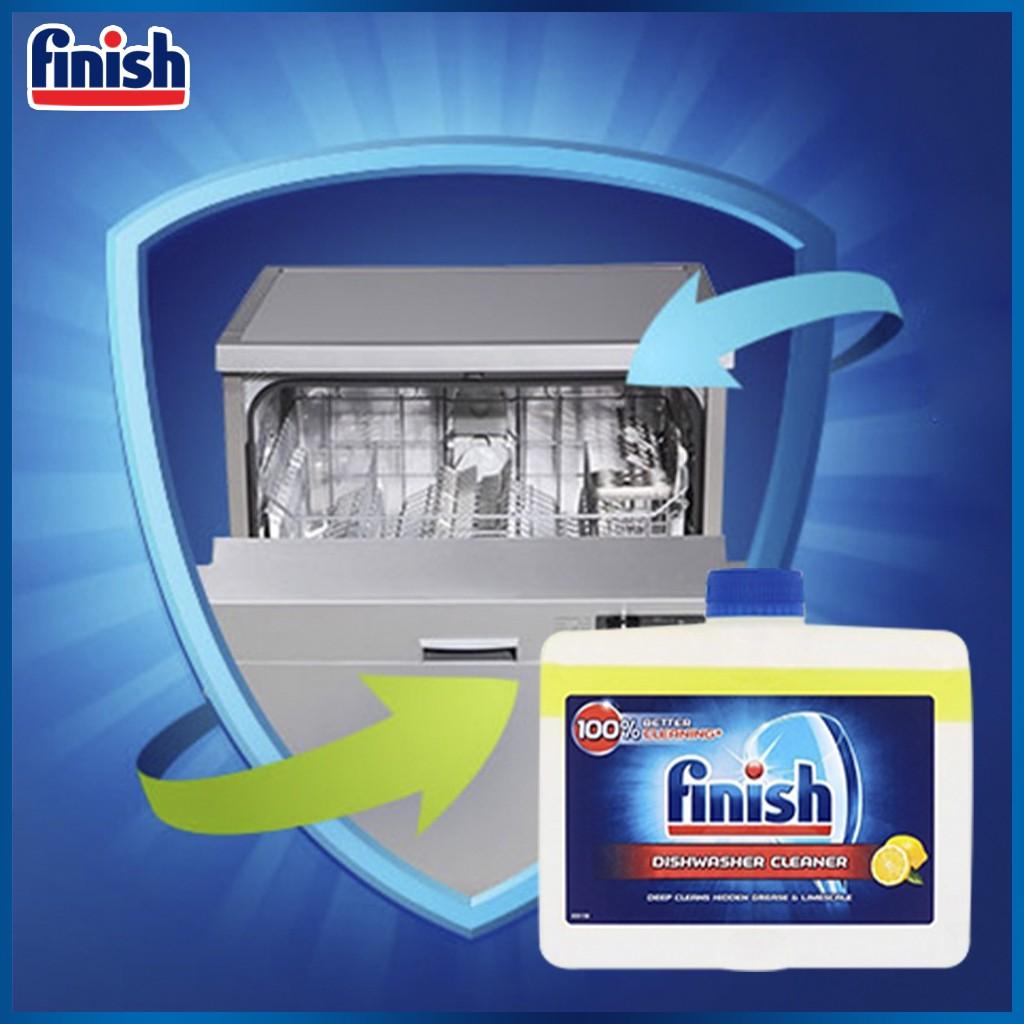 Dung dịch vệ sinh máy rửa bát Finish hương chanh 250ml