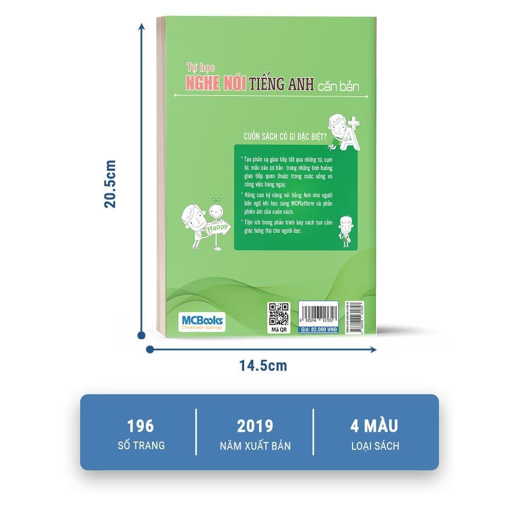 Tự Học Nghe Nói Tiếng Anh Căn Bản Dành Cho Người Mất Gốc - Học Kèm App Online - Bản Quyền