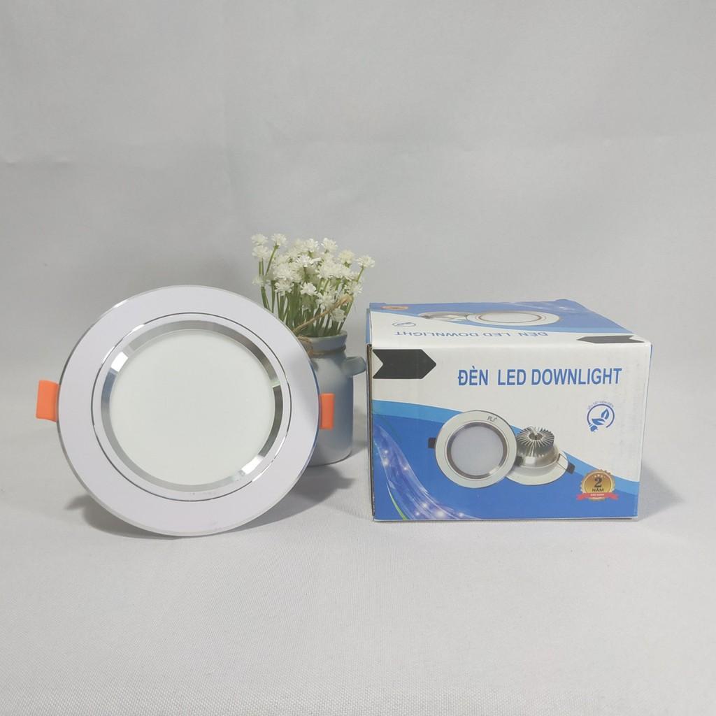 Đèn dowlight âm trần 7w khoét lỗ 90