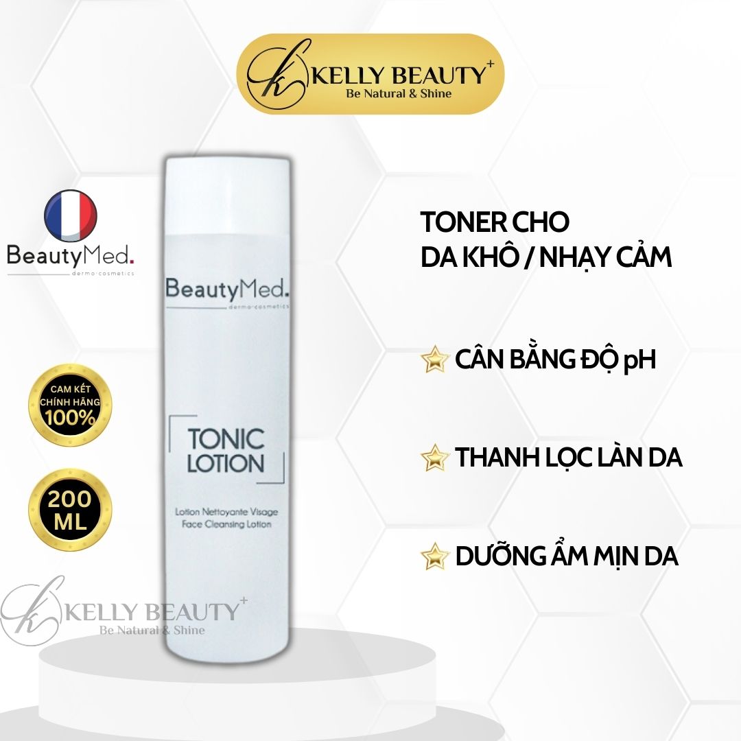 Toner Cân Bằng Cho Da Khô, Nhạy Cảm BeautyMed Tonic Lotion | Kelly Beauty