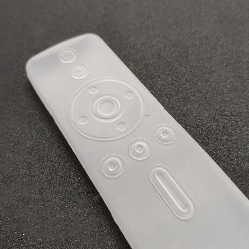 Trong Suốt Điều Khiển Từ Xa Dành Cho Xiaomi 4A Silicone Mềm Điều Khiển Từ Xa Bảo Vệ Chống Bụi Ốp Lưng Vỏ Cao Su Cho Mi 4A TV