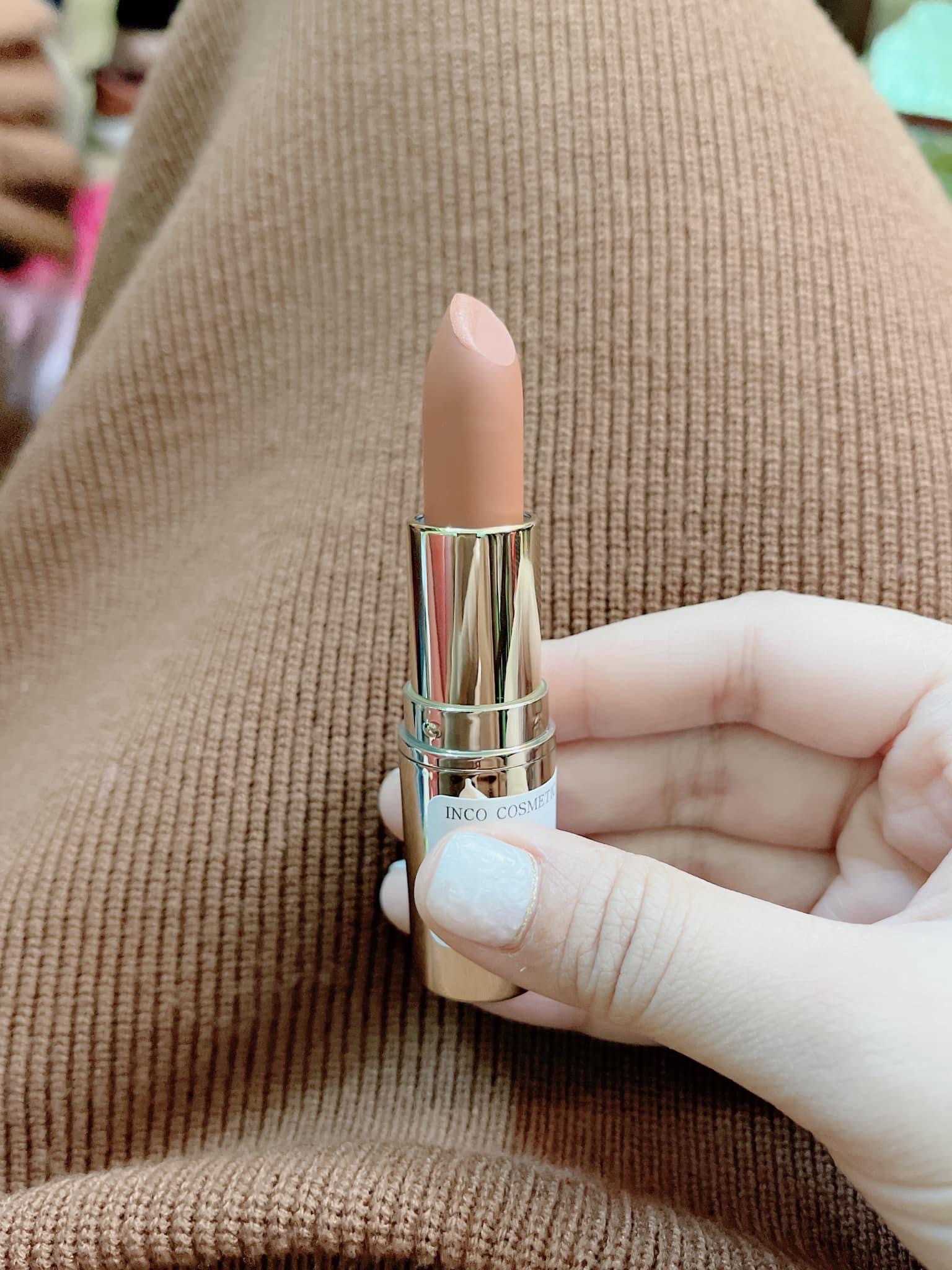 Son Organic không chì LNC Hàn Quốc màu Cam đất ánh đỏ (LNC EARTH ORANGE LIPSTICK 03.EARTH ORGANGE)