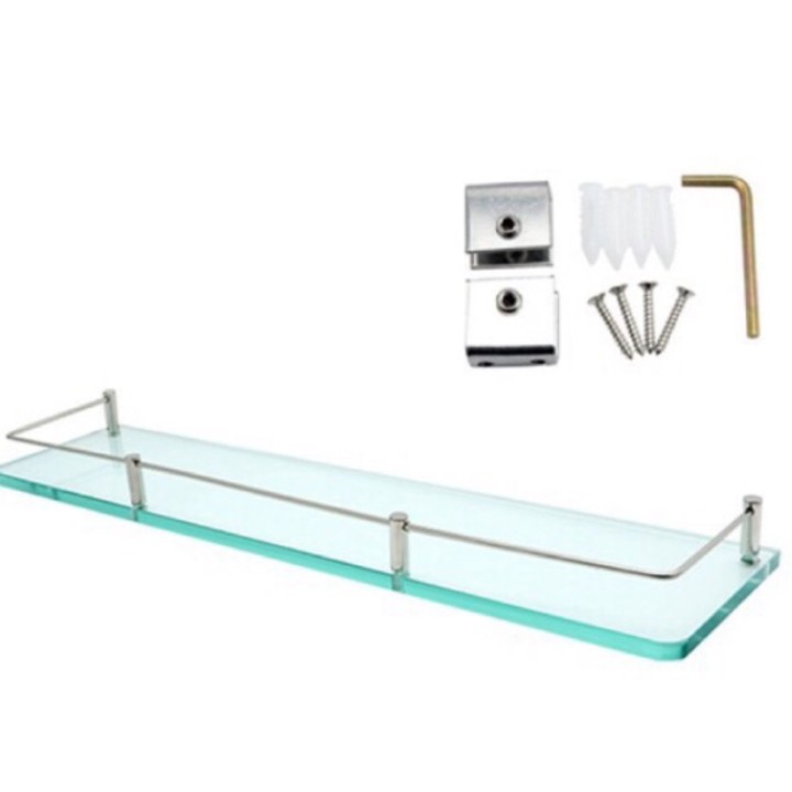 Kệ Kính Nhà Tắm Cường Lực Chống Xước - Kệ Gương Kính Phòng Tắm Cao Cấp