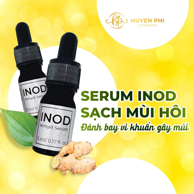 Serum INOD - Khử mùi hôi nách và hôi chân hiệu quả tuyệt đối chỉ sau 1 lọ