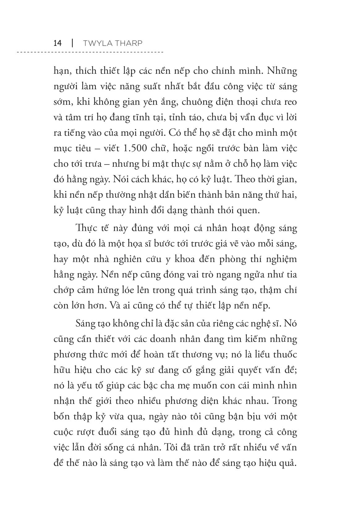 Thói Quen Làm Nên Sáng Tạo