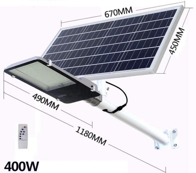 Đèn năng lượng mặt trời 400W siêu sáng
