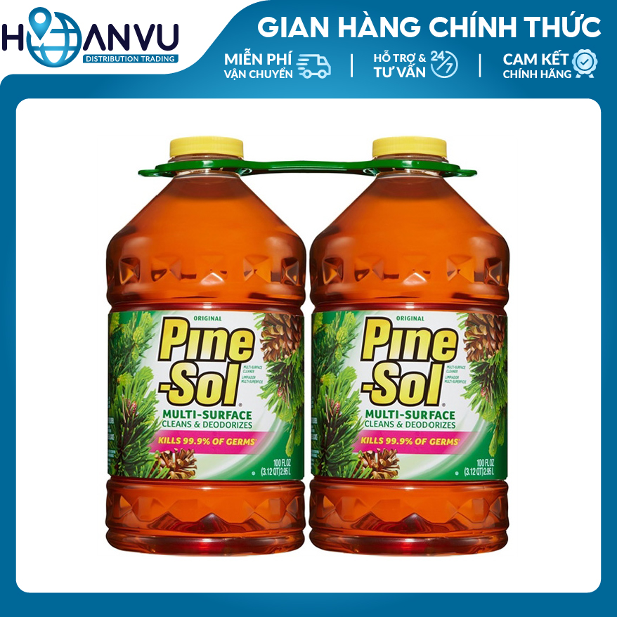 Nước Lau Sàn Pine-Sol Multi Surface Cleaner (2.95L x 2)