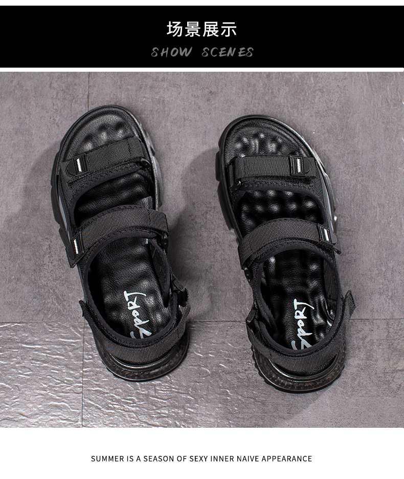 Giày Sandal nam cao cấp kiểu dáng mới – GSDNA11
