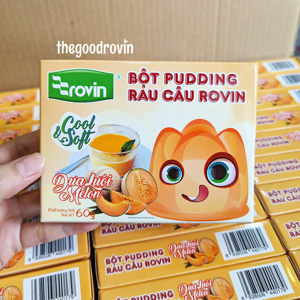 Bột Pudding Rau Câu Hương Dưa Lưới