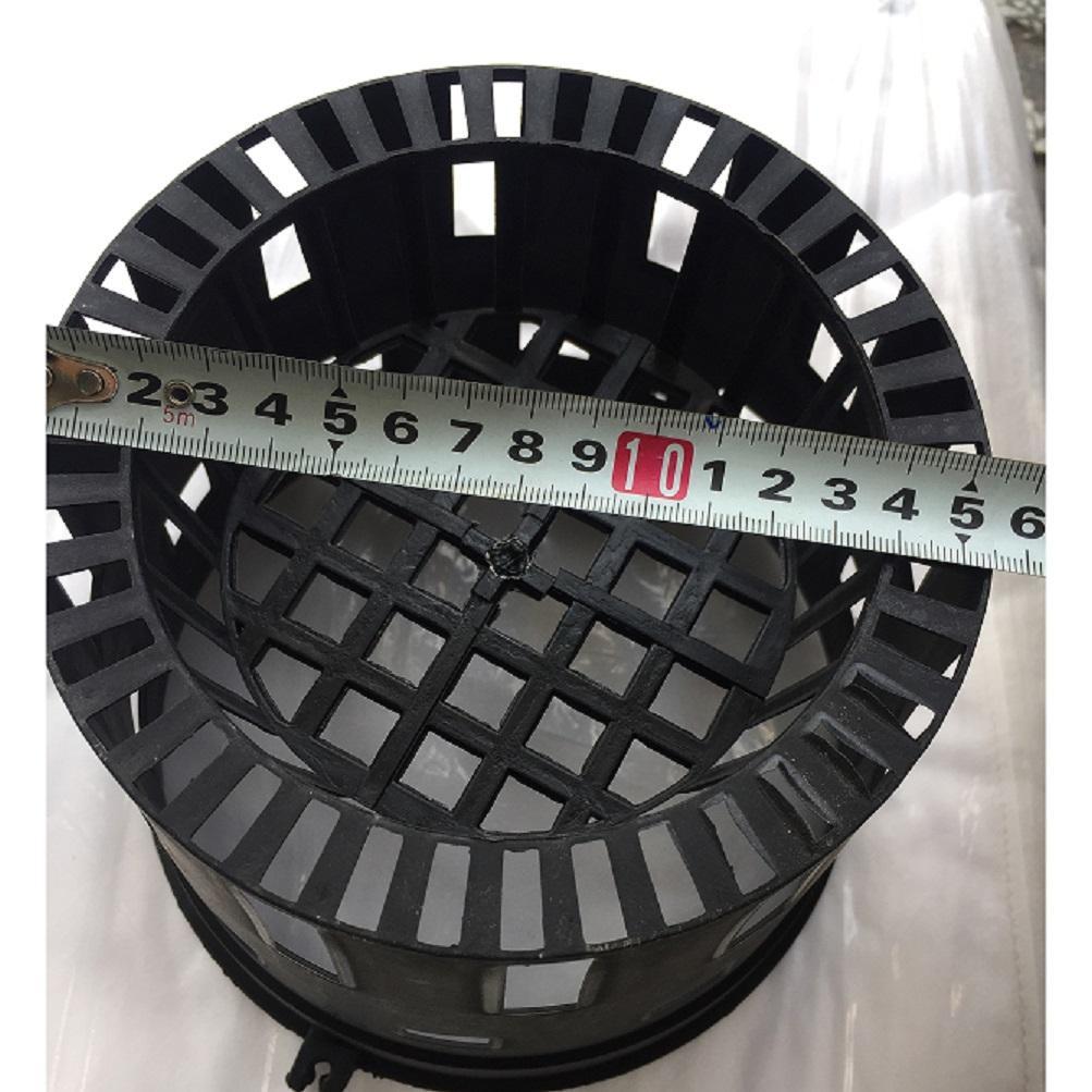 10 CHẬU NHỰA TRỒNG LAN ĐEN PHI 21 - CỰC BỀN